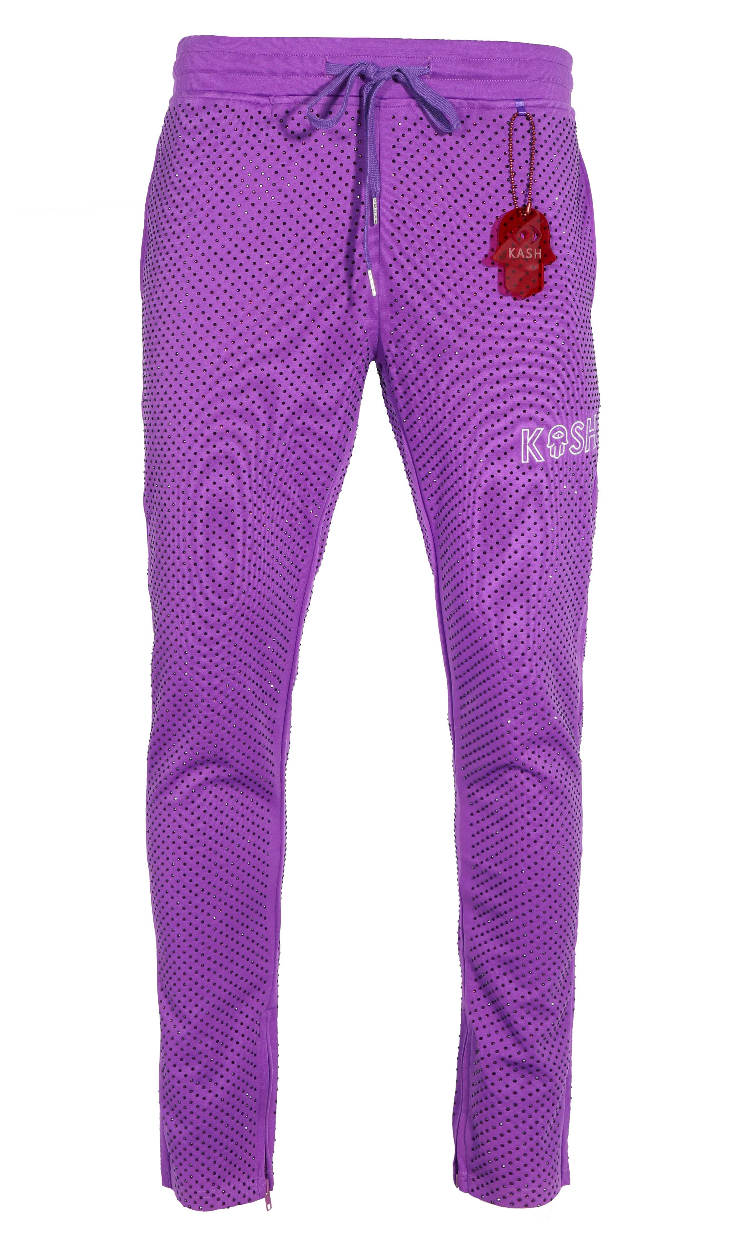 Buy Purple Track Pants for Girls by LI'L TOMATOES Online | Ajio.com